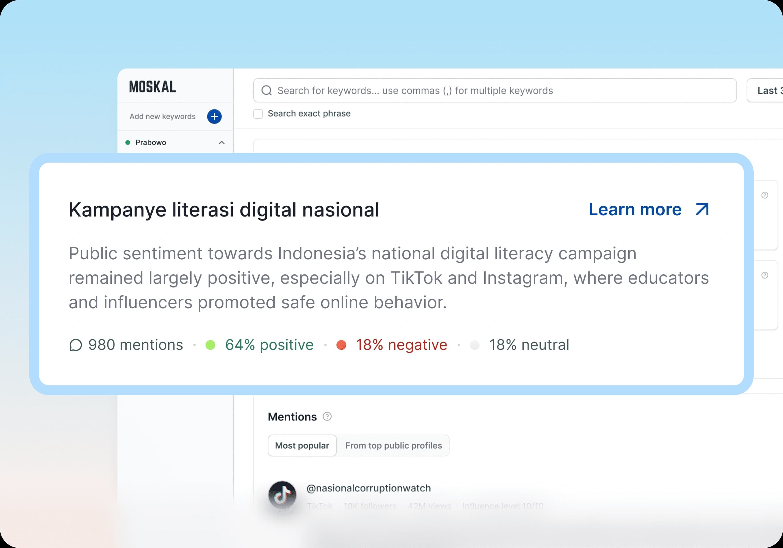 Stay in tune with public response dashboard preview